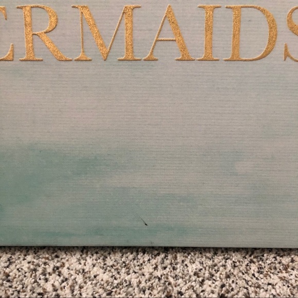 🧜‍♀️ 🦄 Mermaid Unicorn Canvas Wall Decor - Picture 3 of 3